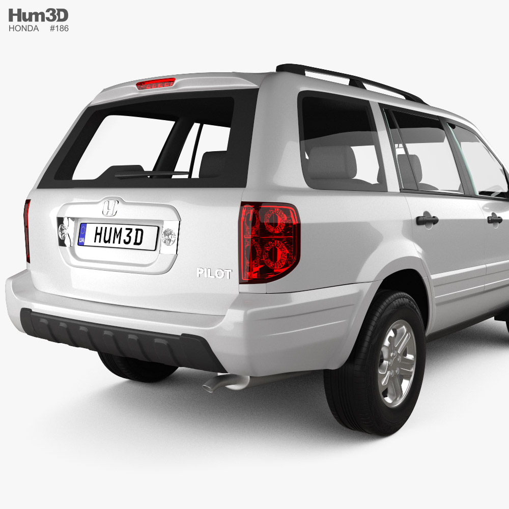 Honda Pilot EXL 2006 3D model Vehicles on Hum3D