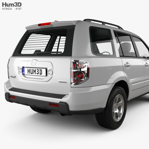 Honda Pilot EXL 2009 3D model Vehicles on Hum3D