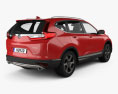 Honda CR-V Touring 2020 3d model back view