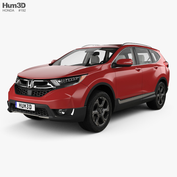 Honda CR-V Touring with HQ interior 2020 3D model
