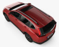 Honda CR-V Touring з детальним інтер'єром 2020 3D модель top view