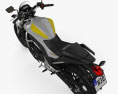 Honda NC700S 2014 3d model top view