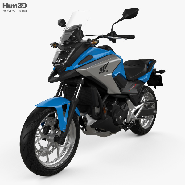 Honda NC750X 2016 3D model
