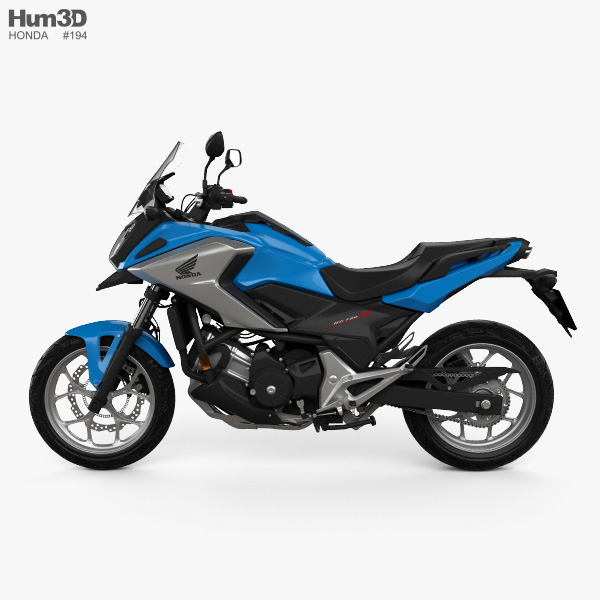 Honda Nc750x 16 3d Model Vehicles On Hum3d