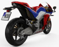 Honda RC213V-S Prototype 2015 3d model back view