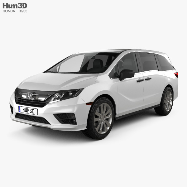 Honda Odyssey LX 2021 3D model