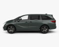 Honda Odyssey Elite 2021 3d model side view