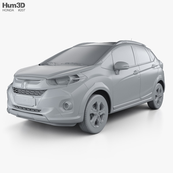 Honda WR-V 2020 3D model - Vehicles on Hum3D