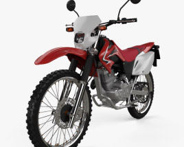 Honda XR230 2011 3D model