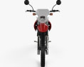 Honda XR230 with HQ dashboard 2011 3D 모델  front view