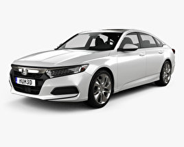 Honda Accord LX US-spec sedan 2021 3D model