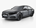 Honda Accord LX US-spec sedan 2021 3D-Modell wire render