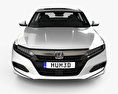 Honda Accord LX US-spec sedan 2021 3D-Modell Vorderansicht