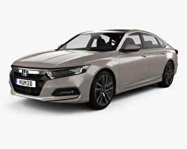 Honda Accord Touring hybrid US-spec sedan 2021 3D model
