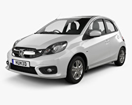 Honda Brio hatchback 2015 3D model