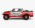 Honda Ridgeline Baja Race Truck 2020 Modello 3D vista laterale