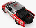 Honda Ridgeline Baja Race Truck 2020 Modello 3D vista dall'alto