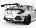 Honda Civic TCR hatchback 2021 3d model