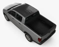 Honda Ridgeline RT 2020 3D模型 顶视图