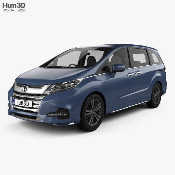 Honda Odyssey J EXV 2021 3D 모델 