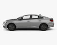 Honda Insight Touring 2022 3d model side view