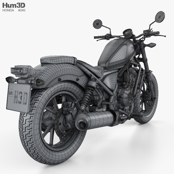 honda rebel diecast