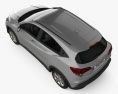 Honda HR-V LX 2020 3d model top view
