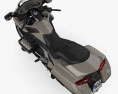 Honda GL 1800 Gold Wing 2018 3d model top view