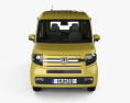 Honda N-Van Style Fun with HQ interior 2021 3d model front view