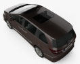 Honda Elysion 2019 Modèle 3d vue du dessus