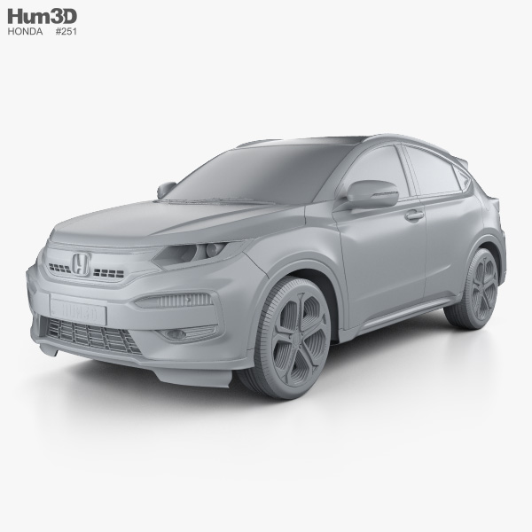 Honda XR-V with HQ interior 2015 3D model - Vehicles on Hum3D