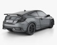 Honda Civic Si coupe 带内饰 2016 3D模型