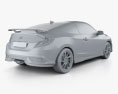 Honda Civic Si купе з детальним інтер'єром 2019 3D модель