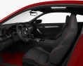 Honda Civic Si coupé con interni 2016 Modello 3D seats