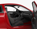 Honda Civic Si cupé con interior 2016 Modelo 3D