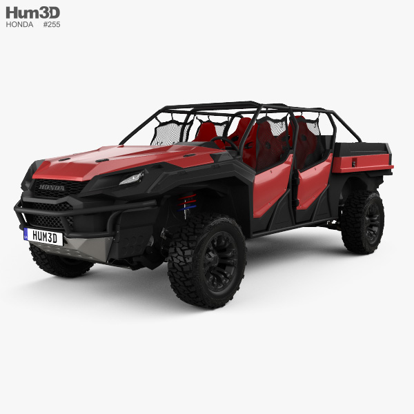 Honda Rugged Open Air Vehicle 2020 Modello 3D