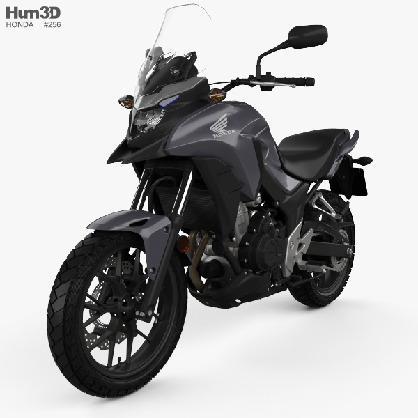 Honda CB500X 2018 Modèle 3D