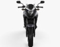Honda CB500X 2018 3D模型 正面图
