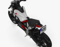 Honda Riding Assist-e with HQ dashboard 2017 3d model top view