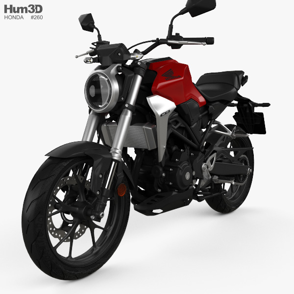Honda CB300R 2018 Modelo 3D