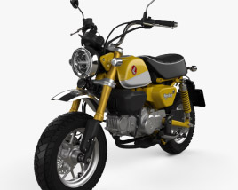 Honda Monkey 125 2019 3D модель