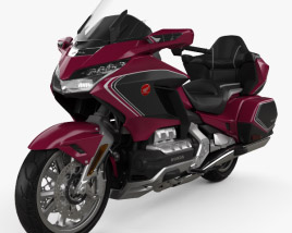 Honda Gold Wing Tour 2018 3D model