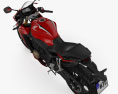 Honda CBR650R 2019 3d model top view