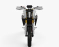 Honda CB125X 2018 3D模型 正面图
