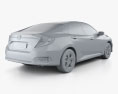 Honda Civic LX セダン 2019 3Dモデル