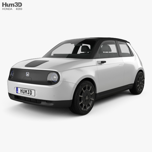 Honda e 2020 3D model