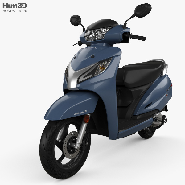 Honda Activa 125 19 3d Model Vehicles On Hum3d