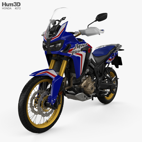 Honda CRF1000L Africa Twin ABS 2019 3D model