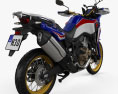 Honda CRF1000L Africa Twin ABS 2019 3d model back view