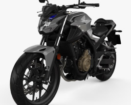 Honda CB500F 2019 Modelo 3D